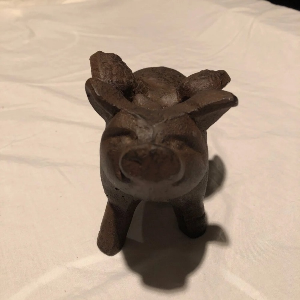 Flying ceramic pig